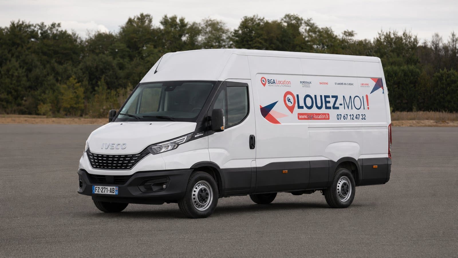 Location Fourgon 16m³ à Bordeaux pour déménagement — BGA Location
